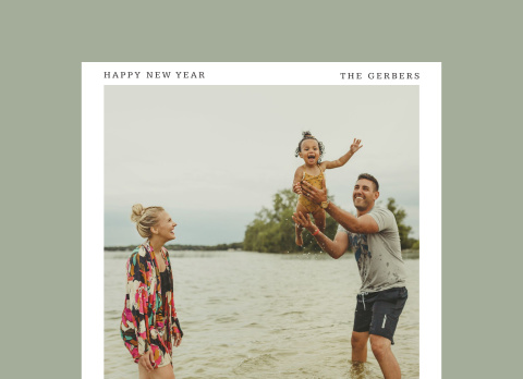 Burst Into The New Year H Acrylic Block